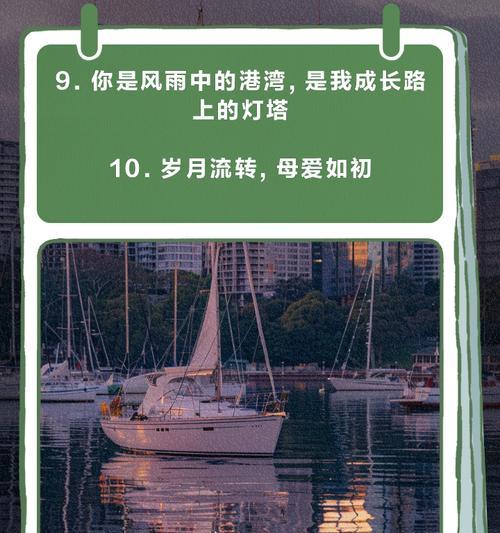 母亲的陪伴（爱如春风，温暖成长路）